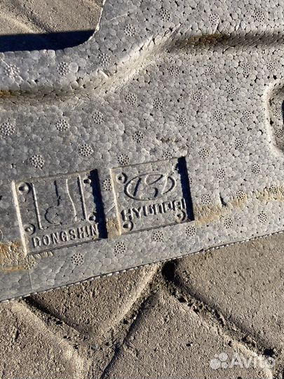 Абсорбер переднего бампера Hyundai santa fe 1