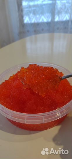 Красная икра форели