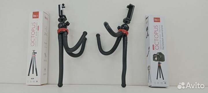 Гибкий штатив Octopus 2 вида