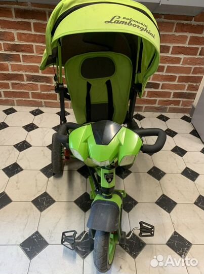 Коляска- велосипед трехколесный бу lamborgini