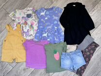 Пакет одежды лето на девочку 80-86