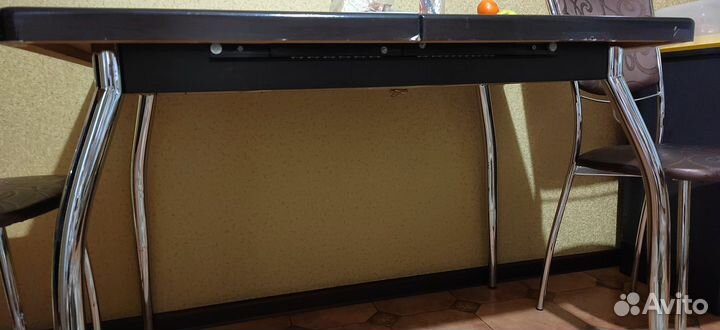 Стол раскладной кухонный 110*65