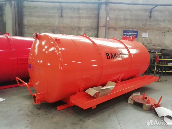 Бочка вакуумная (новая, с завода)