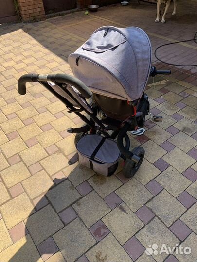 Детский велосипед-коляска