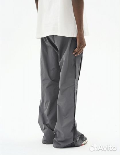 Брюки harshandcruel Wide fit Nylon Buttoned Pants