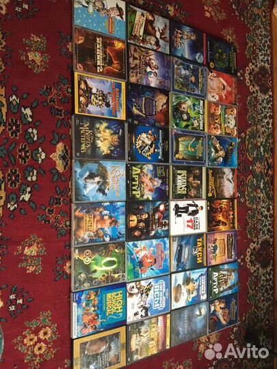 Лицензионные DVD-диски с фильмами и мультфильмами