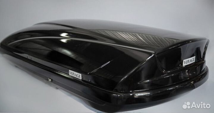 Автобокс Voyage Light 440л 175*86*46 черный глянц