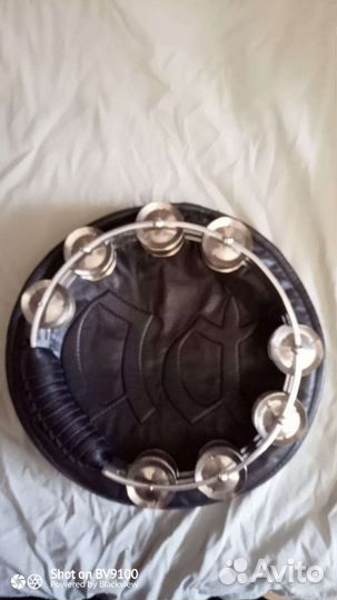 Бубен вокалиста сценический