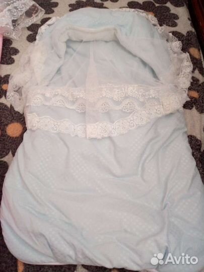 Конверт на выписку для мальчика весна осень