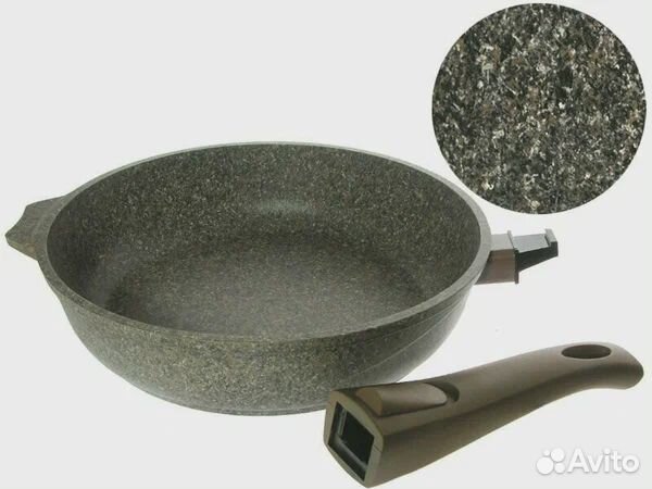 Сковорода Мечта Premium Mokko, съемная ручка