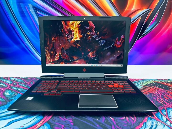 HP Omen i7-7700HQ и gtх 1050 4 GB Ram 8 GB SSD