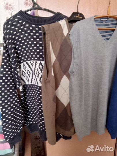 Джемпер мужской 52 размер