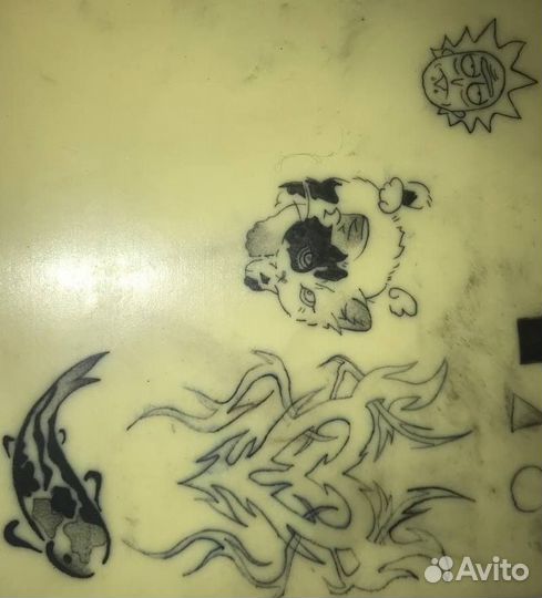 Модель на тату