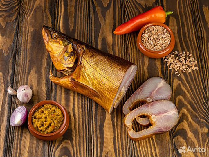 Стейки из лососевых пород рыб холодного копчения