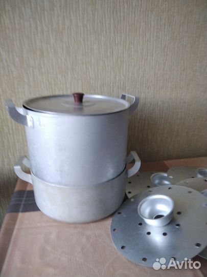 Мантоварка алюминиевая