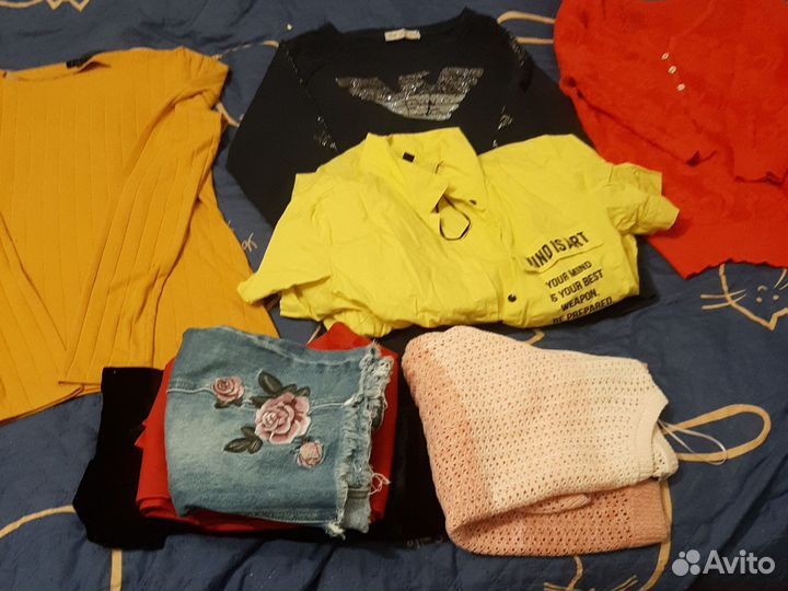 Вещи пакетом на девушку 42 44р