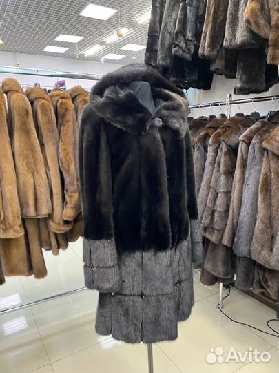 Шуба норковая