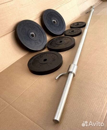 Обрезиненные диски для штанги, гантелей