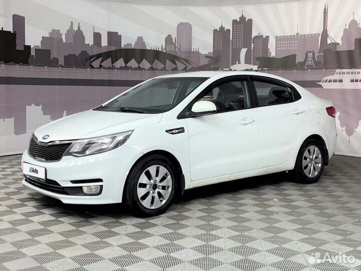 Kia Rio 1.4 МТ, 2016, 82 753 км