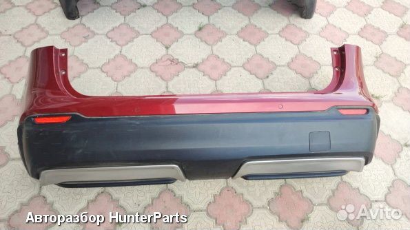Бампер задний Ниссан Кашкай джи 11 рестайлинг