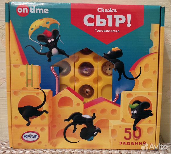 Новые настольные игры-головоломки on time