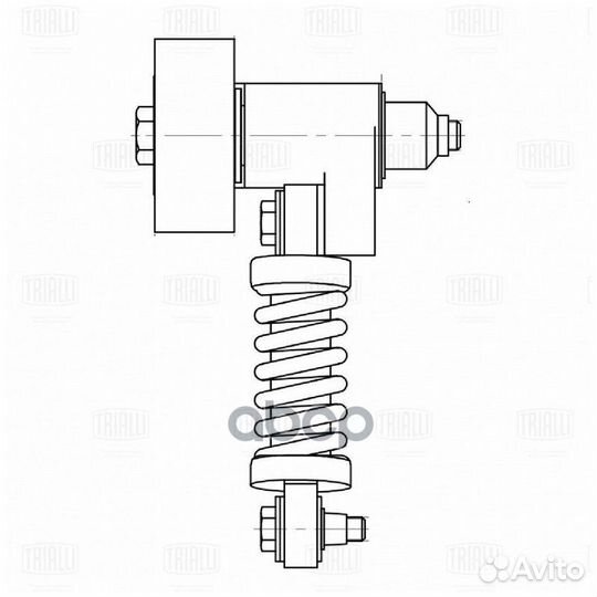 Натяжитель ремня грм CM5323 Trialli