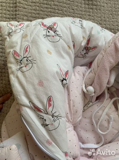 Конверт на выписку для девочки зима весна осень