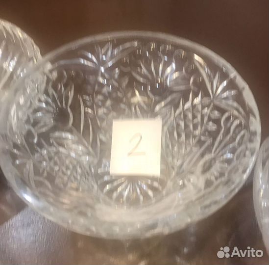 Хрустальная посуда СССР