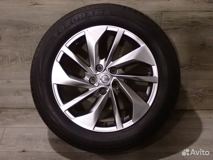 Комплект R18 колес Nissan X-Trail оригинал лето