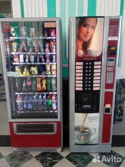 Торговый автомат Rossobar бу с гарантией
