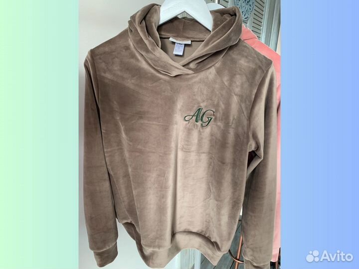 Велюровый костюм женский