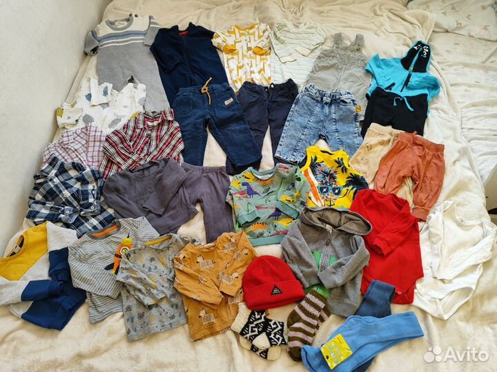 Одежда для мальчика пакетом 74 80
