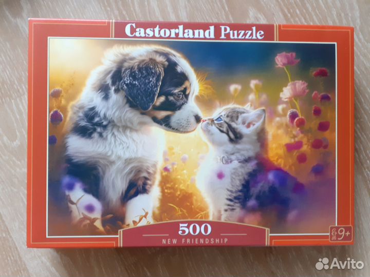 6 пазлов разных производителей