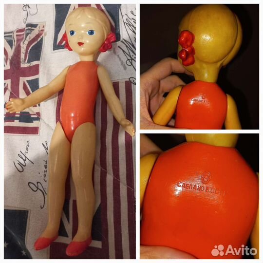 Кукла СССР целлулоид