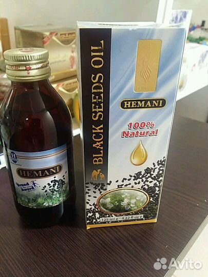 Масла чёрного тмина Hemani 125 мл