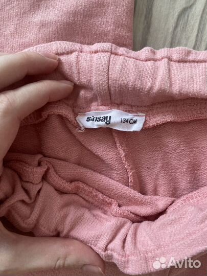 Брюки широкие для девочки 134