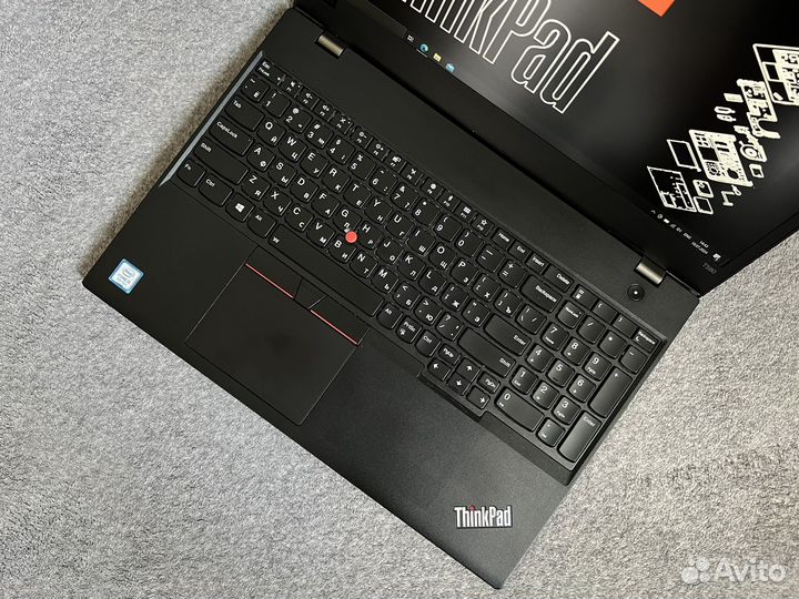 Большой ThinkPad 15.6 с двумя АКБ