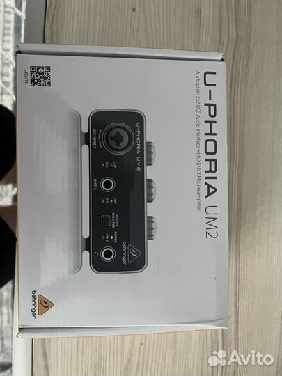 Behringer um2 звуковая карта