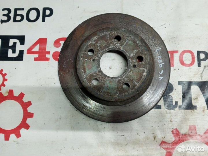 Диск тормозной задний Lifan Cebrium 720 седан 1.8