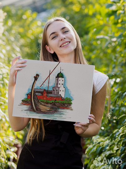 Картина по номерам 