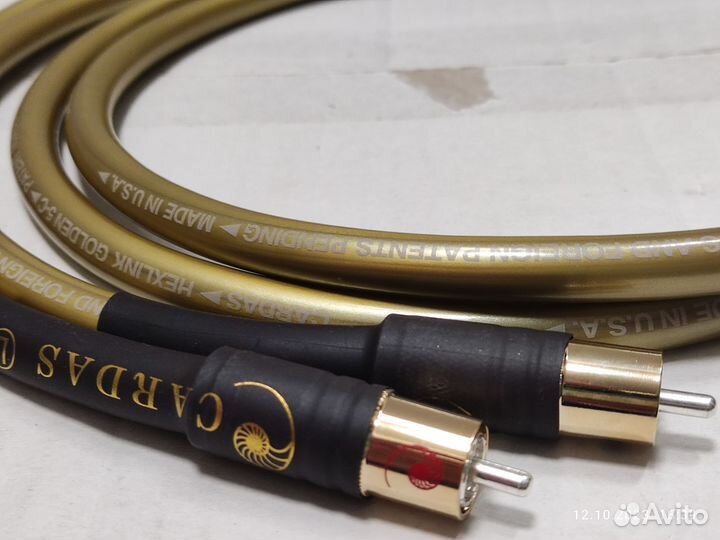 Cardas Gold 5 C HI FI RCA 0.75 метр