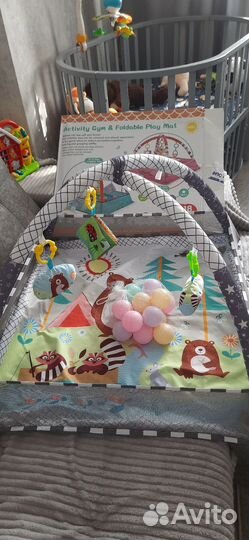 Развивающий коврик бу