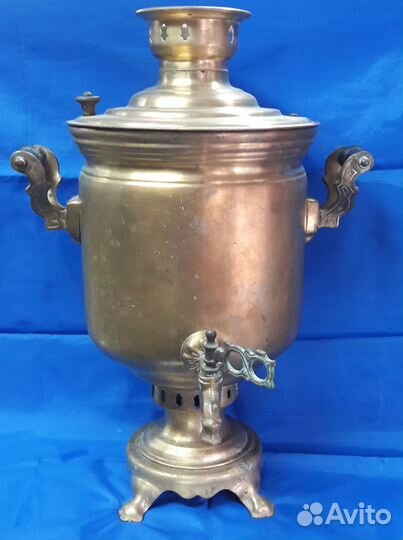 Самовар дровяной Тула. Краник для Самовара. Ручки