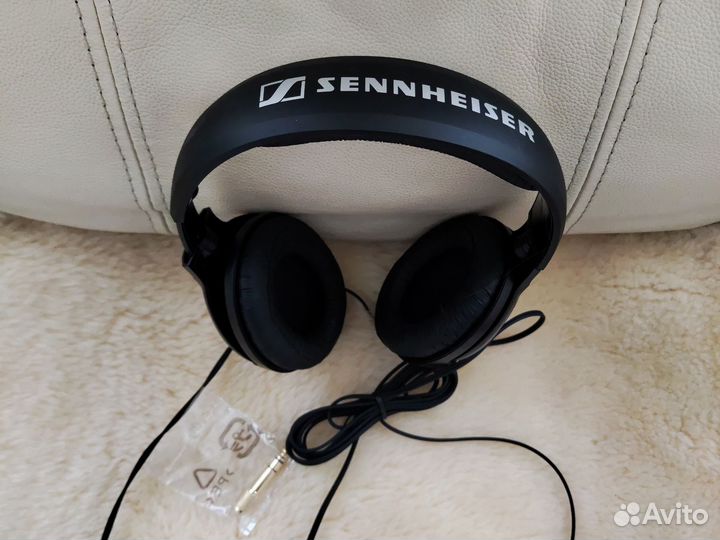 Проводные закрытые наушники sennheiser hd 180