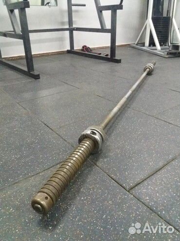 Штанга олимпийская, СССР. Скамейка V-sport + опции