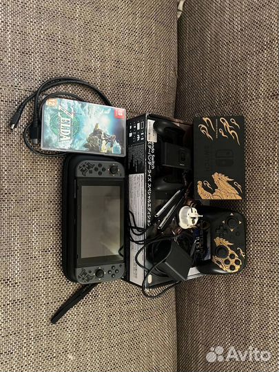 Nintendo switch monster hunter rise edition