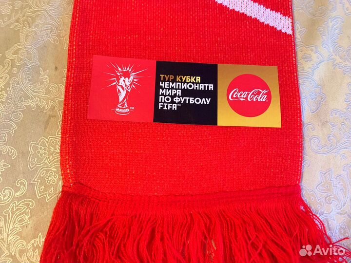 Шарф Кока-кола. Чемпионат мира 2018. Эксклюзив