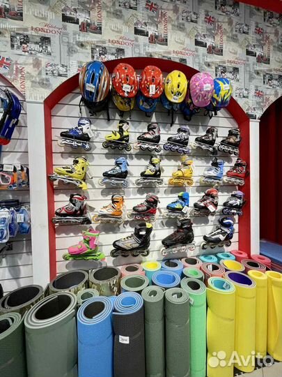 Коврик гимнастический тре-6мм фиолет-роз