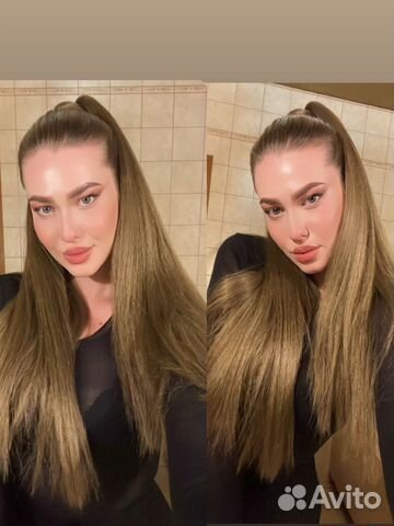 Хвост на резинке, хвост накладной, высокий хвост