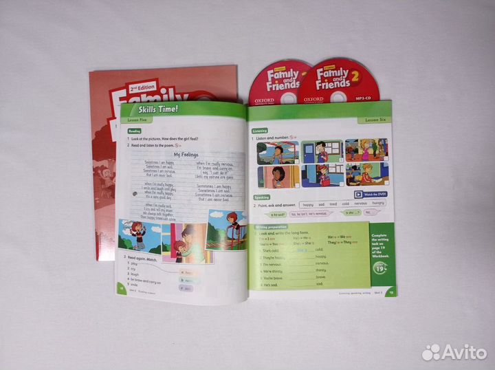 Family and friends 2/комплект (WB,CB,CD) новый